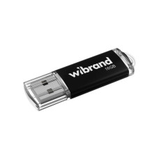 USB флеш накопичувач Wibrand 16GB Cougar Black USB 2.0 (без упаковки ОЕМ) (NL2.0/16P1B)