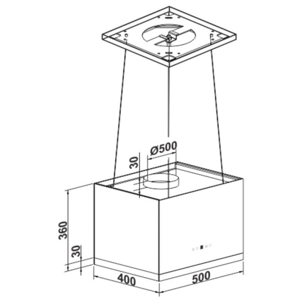 Витяжка кухонна Kaiser AI5407