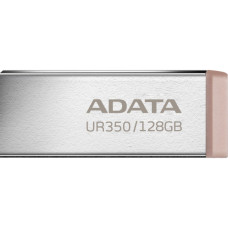 USB флеш накопичувач ADATA 128GB UR350 Silver/Beige USB 3.2 (UR350-128G-RSR/BG)