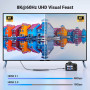 Кабель мультимедійний HDMI M to HDMI mini M 1.0m 8K HD163 black Ugreen (15514)
