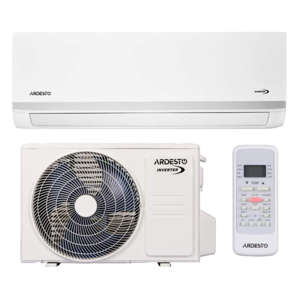 Кондиціонер  Ardesto ACM-07INV-R32-WF-AG-S 18м2 інвертор 7000BTU 2.1кВт A++/A+ -15°С Wi-Fi R32 білий
