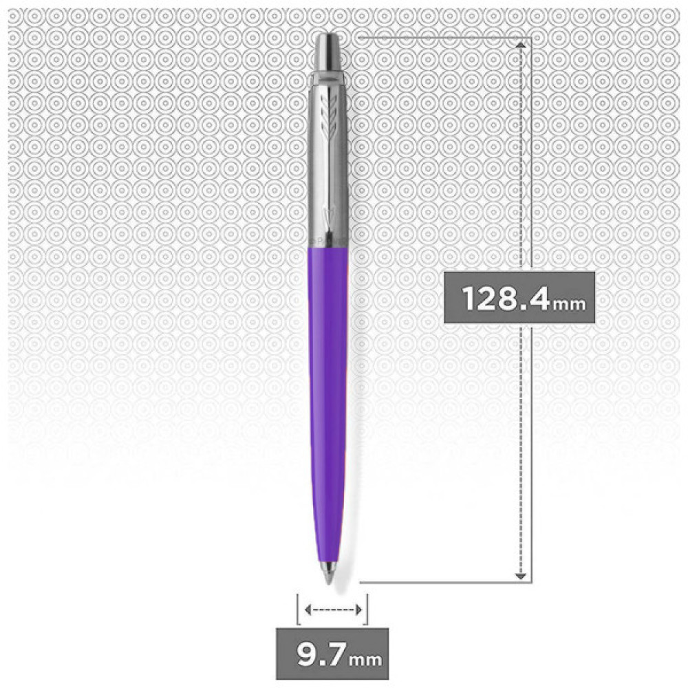 Ручка кулькова Parker JOTTER 17 Originals Frosty Purple CT BP в Eco упаковці (15 932_2665e)