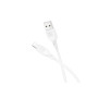 Дата кабель USB 2.0 AM to Lightning 1.0m Lenny silicone BX113 white BOROFONE (6941991115400) Дата кабель USB 2.0 AM to Lightning 1.0m Lenny silicone BX113 white BOROFONE (6941991115400)
