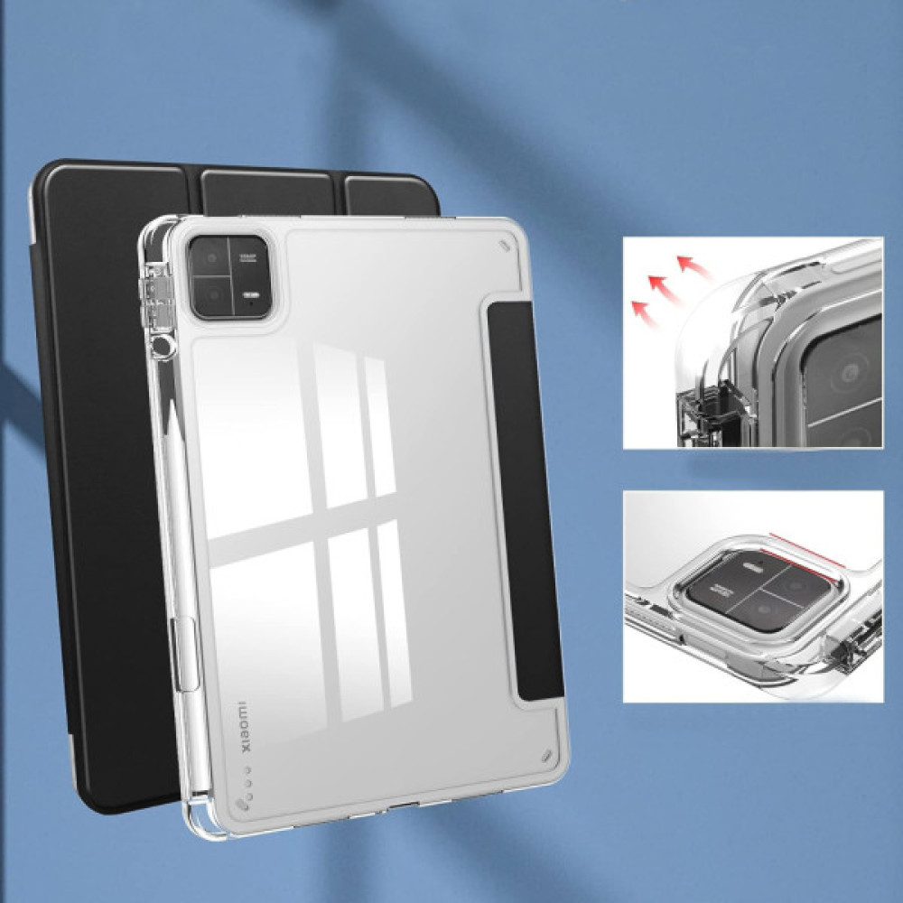 Чохол до планшета BeCover TPU Edge stylus mount Xiaomi Mi Pad 6 / 6 Pro 11" Black (709558) Чохол до планшета BeCover TPU Edge stylus mount Xiaomi Mi Pad 6 / 6 Pro 11" Black (709558)