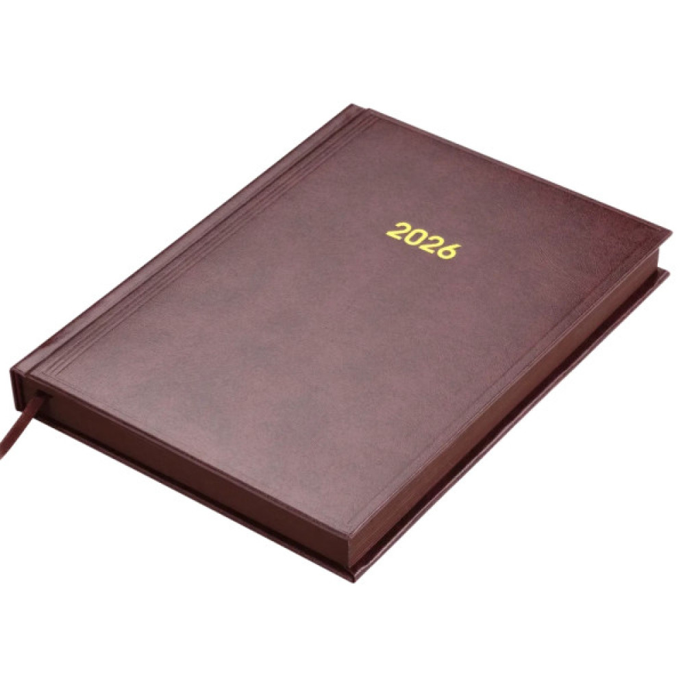 Тижневик Buromax датований 2026 BASE (Miradur) A5 бордовий (BM.2108-13)