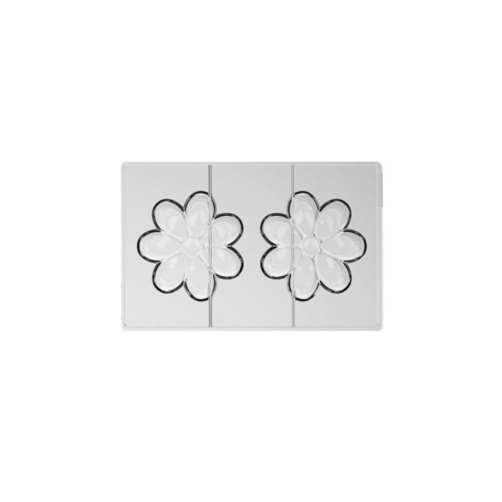 Форма для шоколаду Silikomart серія "Chocado" Квітка кнелі (CH049 - AURORA-T)