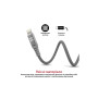 Дата кабель USB 2.0 AM to Lightning 1.2m grey Promate (nervelink-i.grey)