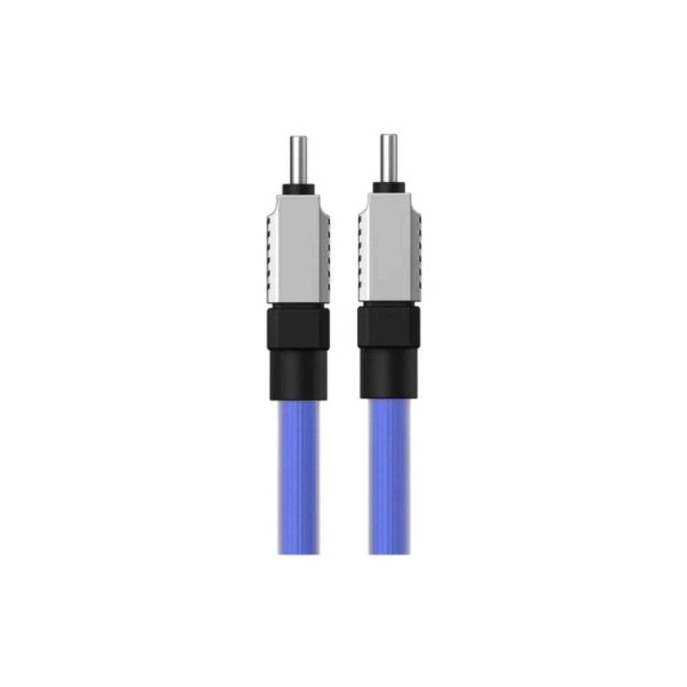 Дата кабель USB-C to USB-C 1.0m CoolPlay Fast Charging 100W blue Baseus (CAKW000203)