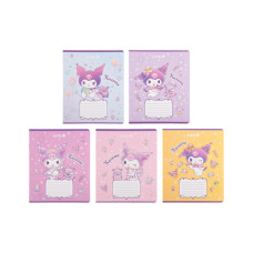 Зошит Kite Kuromi, 12 аркушів, клітинка (HK25-232-3)