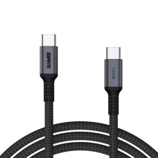 Дата кабель USB-C to USB-C 1.0m PD 100W black-grey Armorstandart (ARM69370)