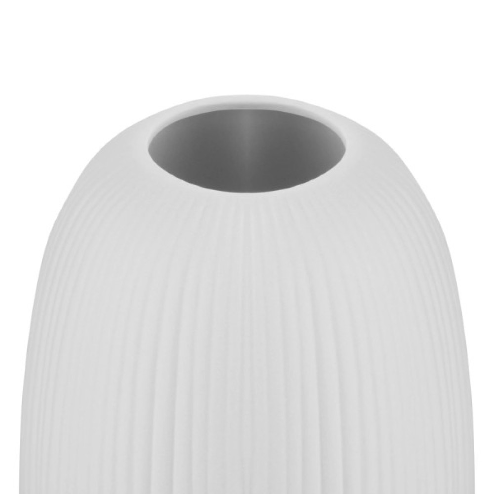 Ваза Ardesto Apulia, 13.2х17.9см, порцеляна, сірий (AR3819G)