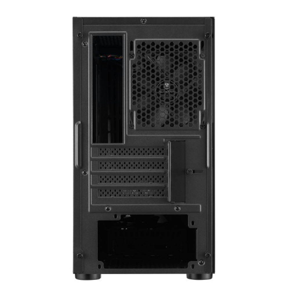 Корпус SilverStone Fara FAV1MB-PRO без БЖ, 2xUSB3.0, 2xUSB2.0, 1x120мм, ARGB VGA 379мм, LCS ready, TG Side Panel, mATX, чорний