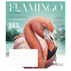 Зошит Школярик Fauna magazine 18 аркушів клітинка (018-3428K)
