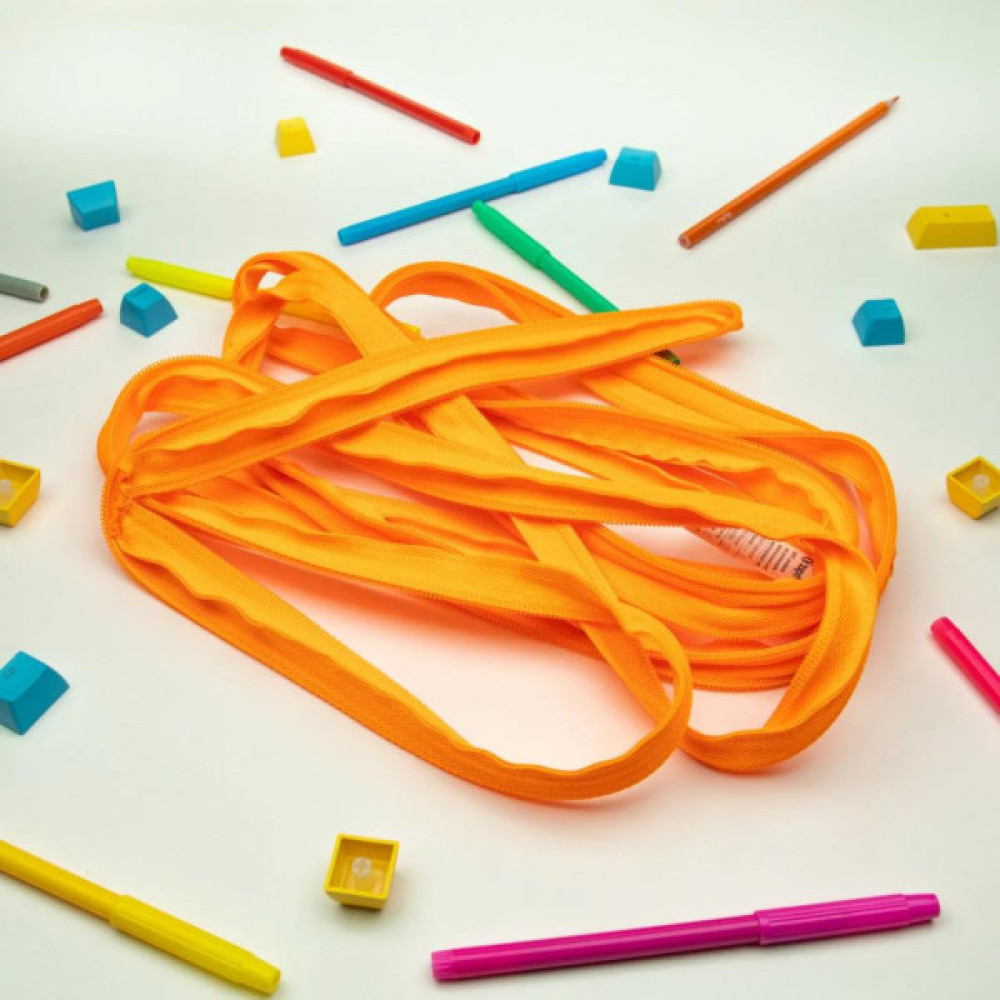 Пенал Zipit Neon Jumbo Crazy Orange (ZTJ-NN-4)