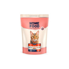 Сухий корм для кішок Home Food For active з куркою та креветками 1.6 кг (4820235020071)