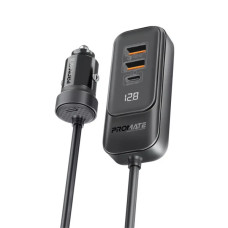Зарядний пристрій Promate 2xUSB-C + 2xUSB-A (gearhub-120w.black)