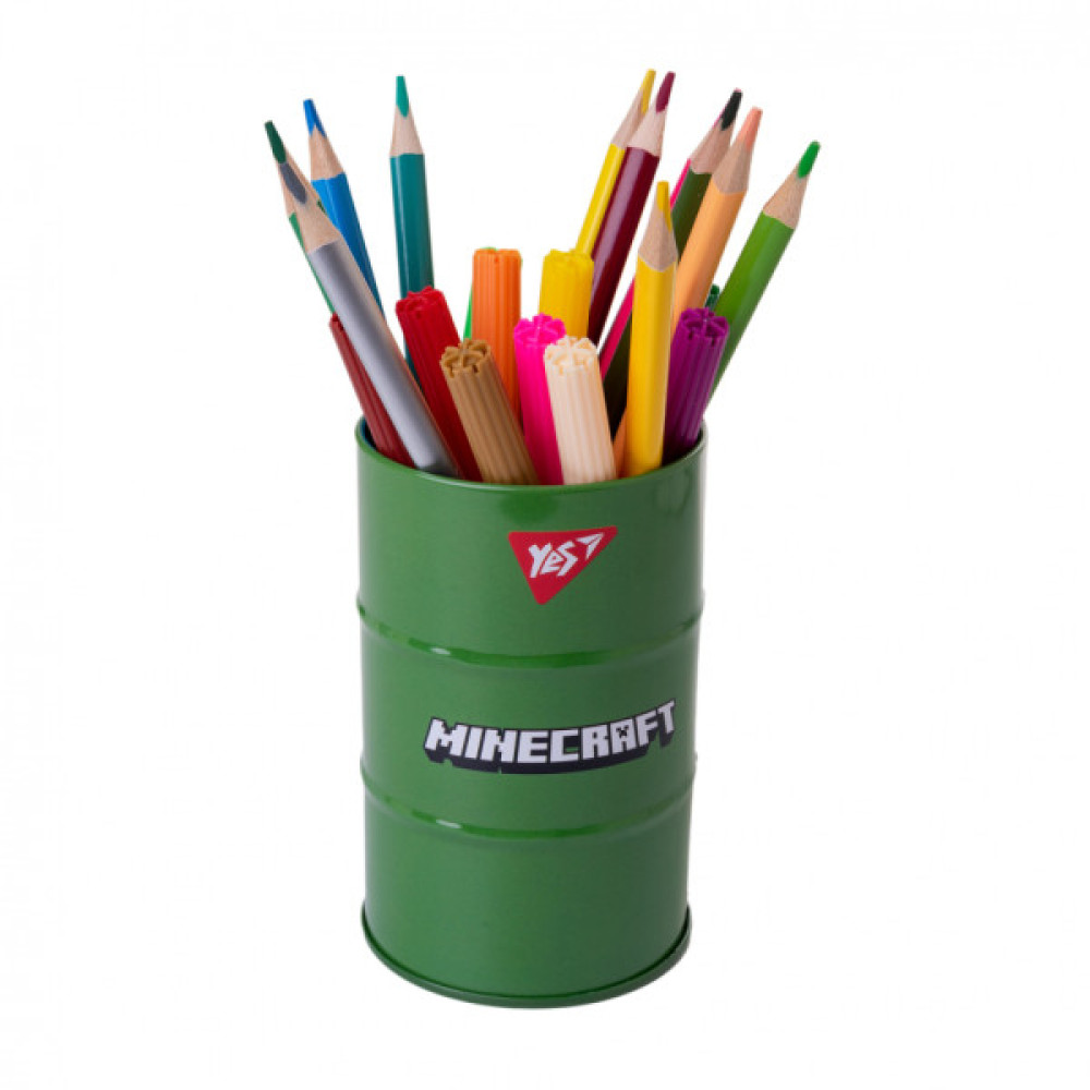 Підставка для дрібниць Yes бочка Minecraft Creeper метал (708096)