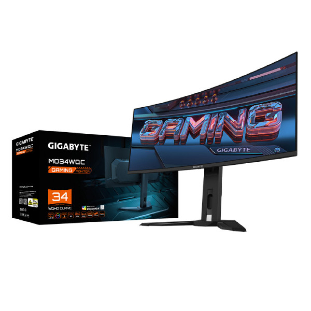 GIGABYTE MO34WQC Gaming Monitor