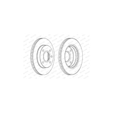 Гальмівний диск FERODO DDF766