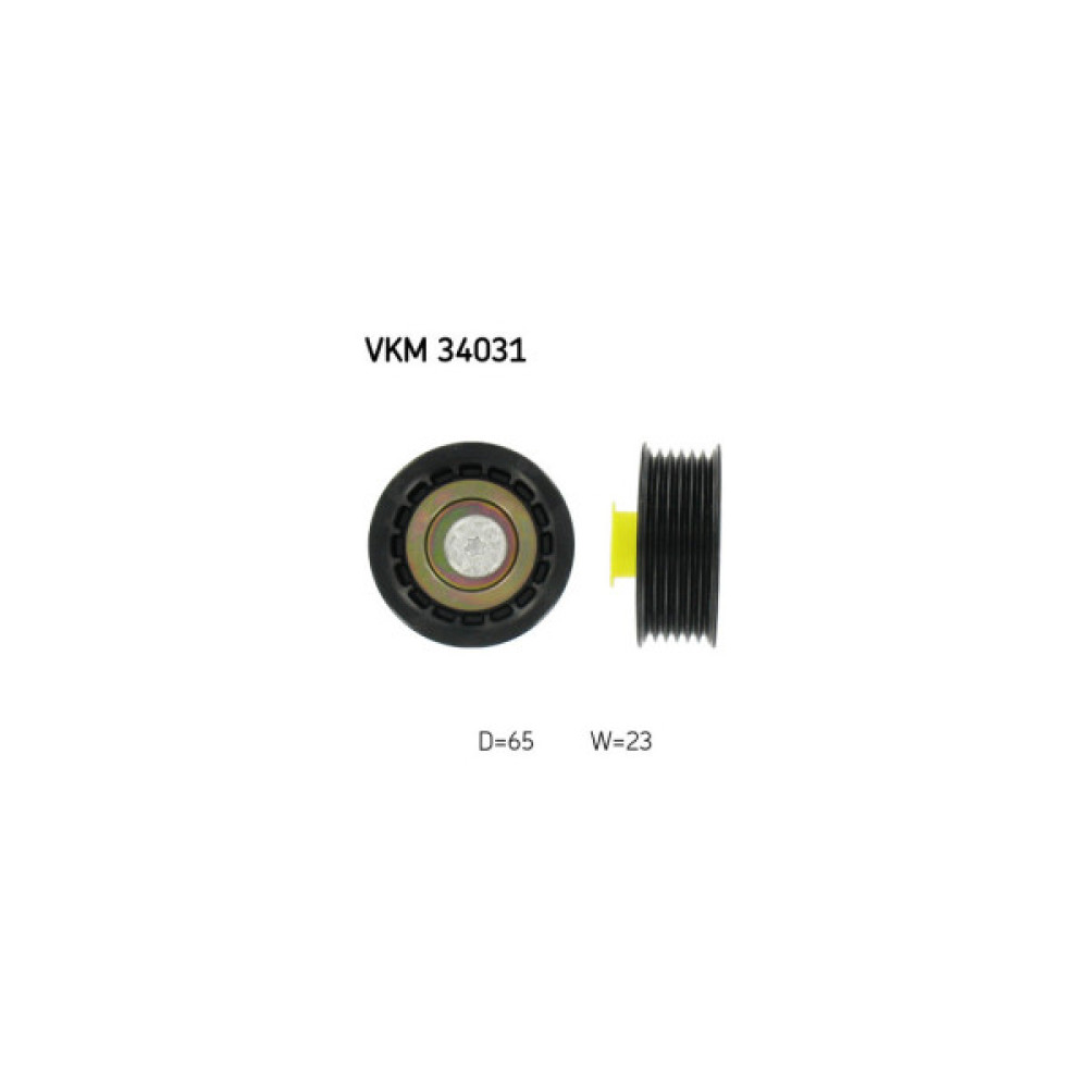 Ролик натягувача ременя SKF VKM 34031 Ролик натягувача ременя SKF VKM 34031