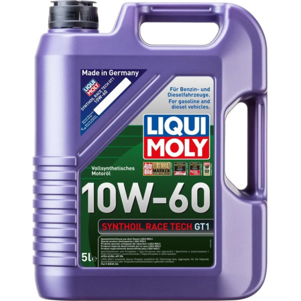 Моторна олива Liqui Moly Synthoil Race Tech GT1 10W-60  5л. (1944)