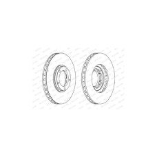 Гальмівний диск FERODO DDF1658