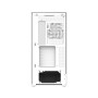 Корпус Zalman P40PRISMWHITE Корпус Zalman P40PRISMWHITE