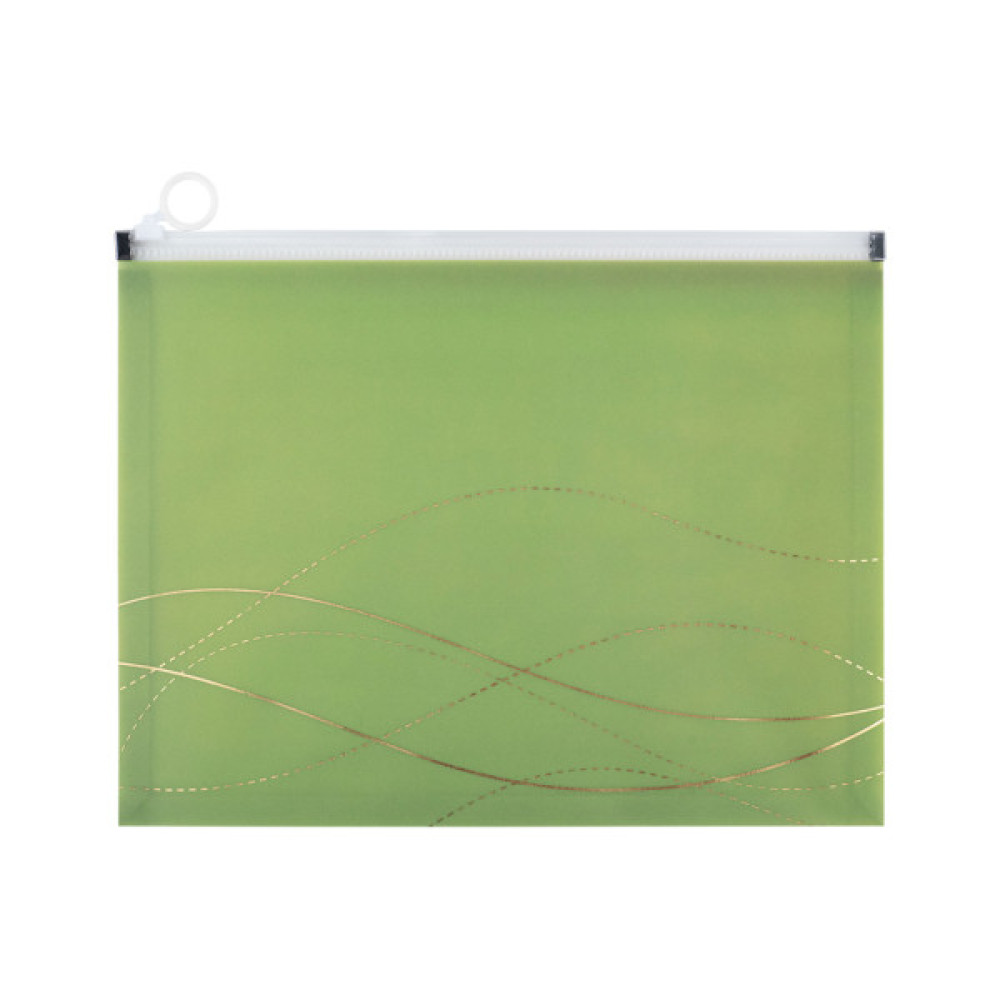 Папка на блискавці Axent zip-lock А4 Waves-3 (1497-42-A)