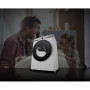 Прально-сушильна машина LG фронтальна, 9(5)кг, 1200, А, 48см, дисплей, пара, інвертор, EcoHybrid, білий