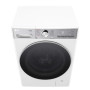 Прально-сушильна машина LG фронтальна, 9(5)кг, 1200, А, 48см, дисплей, пара, інвертор, EcoHybrid, білий