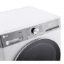 Прально-сушильна машина LG фронтальна, 9(5)кг, 1200, А, 48см, дисплей, пара, інвертор, EcoHybrid, білий