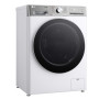 Прально-сушильна машина LG фронтальна, 9(5)кг, 1200, А, 48см, дисплей, пара, інвертор, EcoHybrid, білий