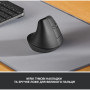 Мишка Logitech Lift Vertical Ergonomic Wireless/Bluetooth Graphite (910-006473) Мишка Logitech Lift Vertical Ergonomic Wireless/Bluetooth Graphite (910-006473)