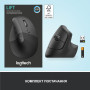 Мишка Logitech Lift Vertical Ergonomic Wireless/Bluetooth Graphite (910-006473) Мишка Logitech Lift Vertical Ergonomic Wireless/Bluetooth Graphite (910-006473)