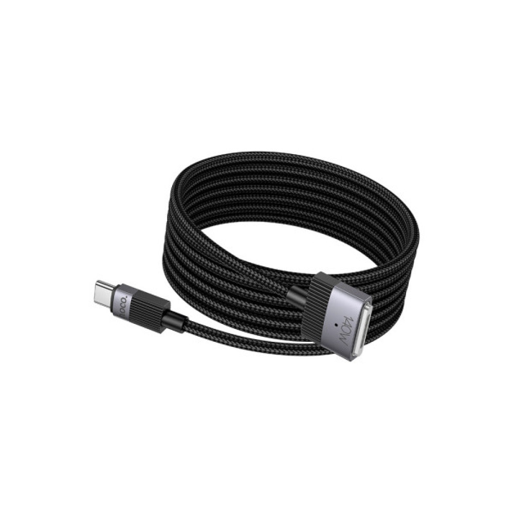 Кабель живлення USB-C to Magsafe 3 1.0m black HOCO (6942007642088)