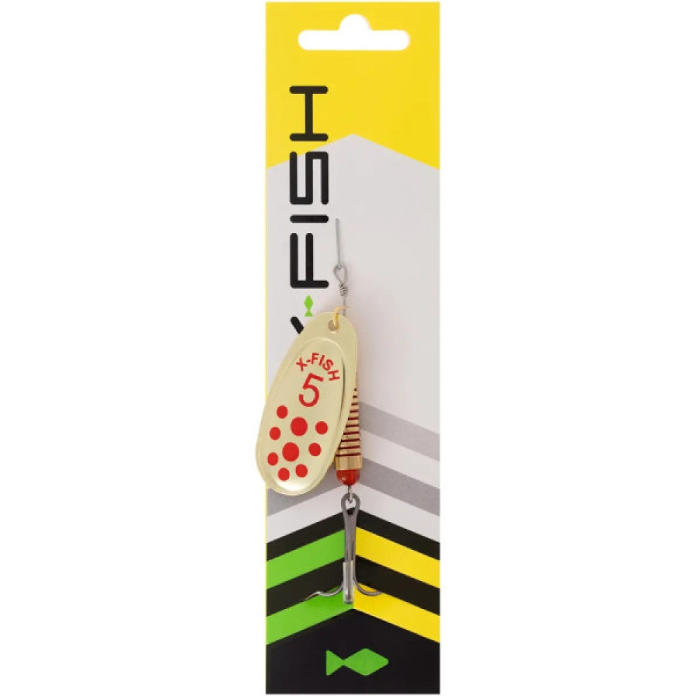 Блешня X-Fish Spike 14.5g 5 Gold RD (1917.06.26)