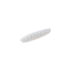 Силікон рибальський FishUP Morio 1.2" 009 - White, cheese taste (12шт/уп) (1864.03.38)