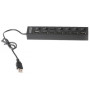 Концентратор 7 port USB 2.0 Gembird (UHB-U2P7-03) Концентратор 7 port USB 2.0 Gembird (UHB-U2P7-03)