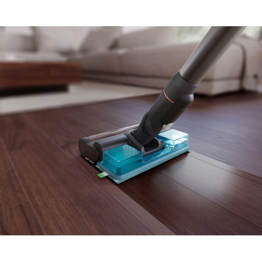 Пилосос Philips безпровідний Aqua Plus, 7000 Series, конт пил -0.6л, автон. робота до 80хв, вага-1.7кг, турборежим, чорний