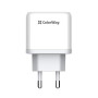 Зарядний пристрій ColorWay Power Delivery Port PPS USB (Type-C PD+ USB QC3.0) (45W) white (CW-CHS042PD-WT) Зарядний пристрій ColorWay Power Delivery Port PPS USB (Type-C PD+ USB QC3.0) (45W) white (CW-CHS042PD-WT)
