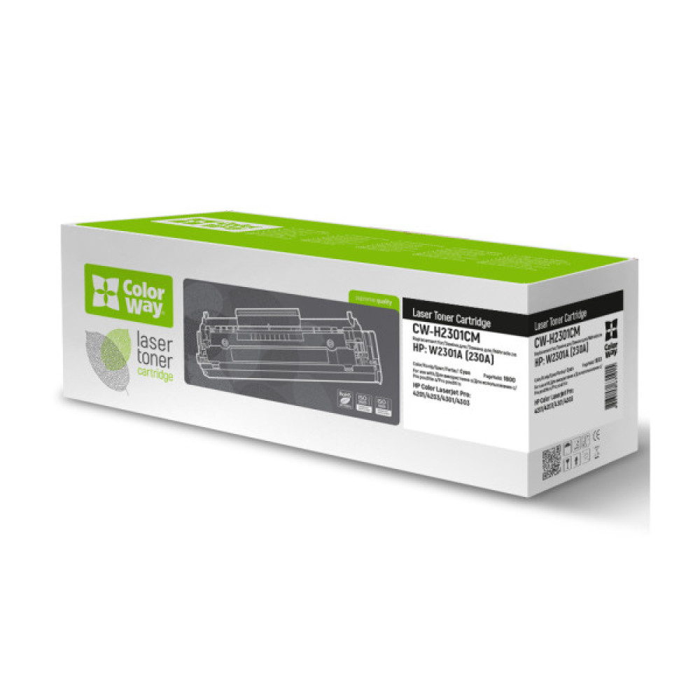 Картридж ColorWay HP CLJ Pro 4203/4303 Cyan, W2301A (CW-H2301CM)