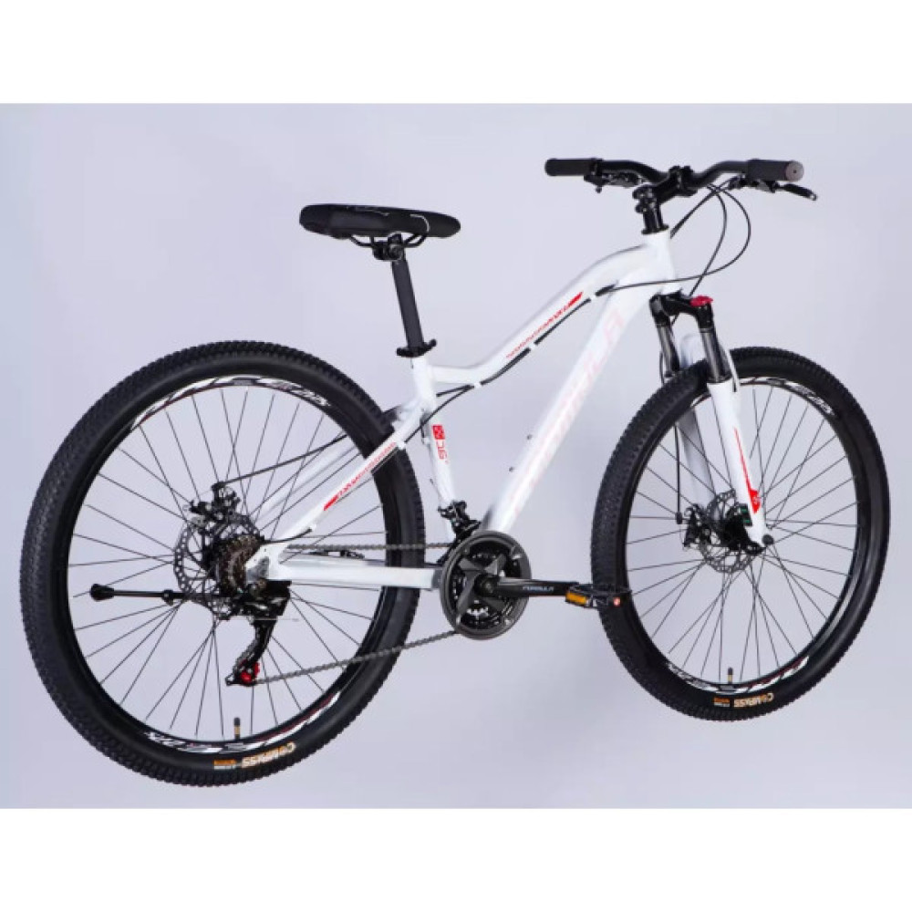 Велосипед Formula 27.5" ALPINA DD FR рама-16" AL 2026 білий з рожевим (OPS-FR-27.5-292)