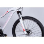 Велосипед Formula 27.5" ALPINA DD FR рама-16" AL 2026 білий з рожевим (OPS-FR-27.5-292)