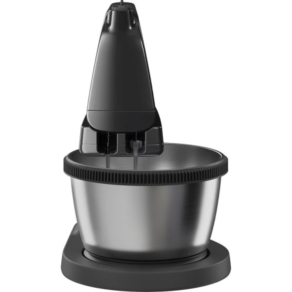 Міксер Electrolux стаціонарний 500Вт, насадки-4, чаша-метал, 3.5л, сірий темний