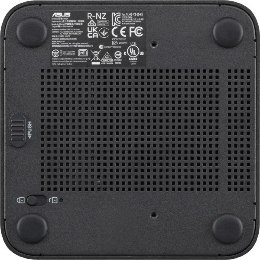 Комп'ютер персональний неттоп ASUS PN54-BBR522MNS1, AMD R5-220, 2*SO-DIMM, M.2SSD, UMA, WiFi, без ОС