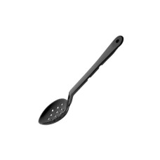Ложка кухарська Bora Plastik для роздачі перфорована 33 см Чорна (BO718BL)