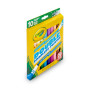 Фломастери Crayola Набір Washable Двосторонні 10 шт (256347.012) Фломастери Crayola Набір Washable Двосторонні 10 шт (256347.012)