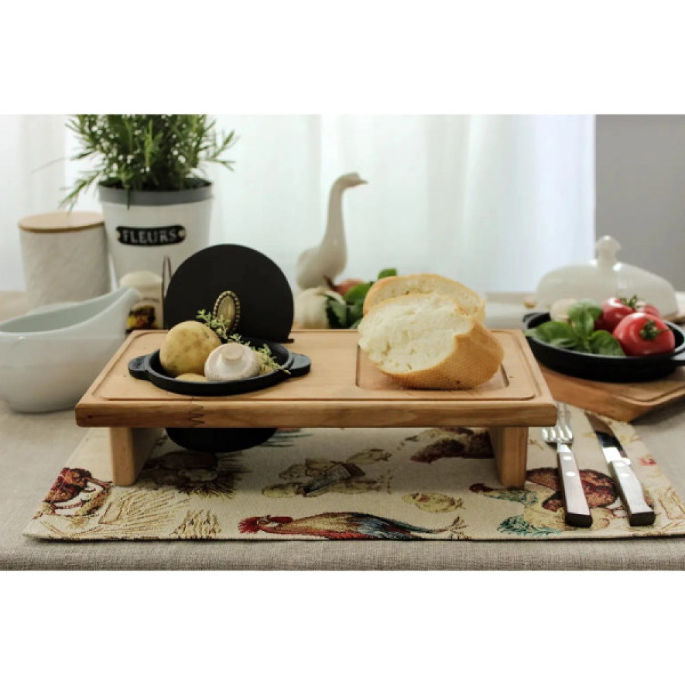 Каструля Brizoll HoReCa чавунна з підставкою 0.3 л (H03-D) Каструля Brizoll HoReCa чавунна з підставкою 0.3 л (H03-D)