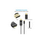 Кабель мультимедійний USB-C to DisplayPort M 1.8m 4K60Hz Choetech (XCP-1801BK)