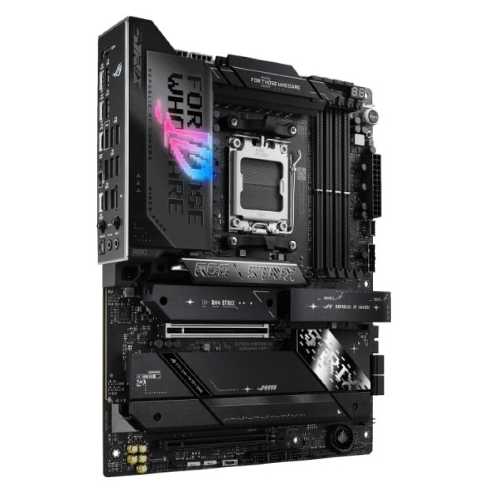 Материнcька плата ASUS ROG STRIX X870E-E GAMING WIFI sAM5 X870E 4xDDR5 M.2 HDMI Wi-Fi BT ATX